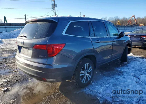 2016 Honda Pilot Exln from USA, damaged, VIN 5FNYF6H77GB074131